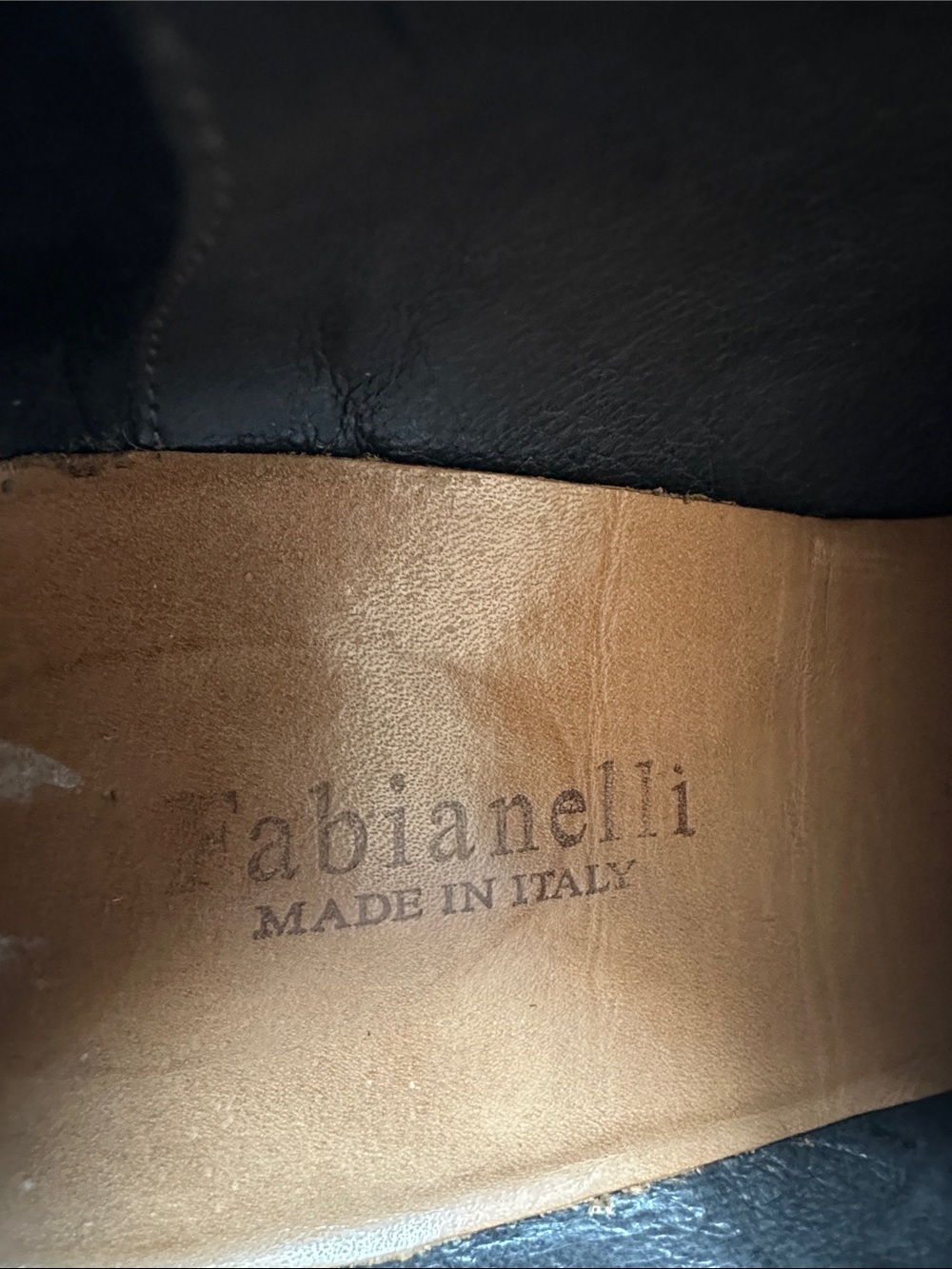 FABIANELLI Women’s Black Patent Leather Brogue Dress Shoes Sz 10 Classic Luxury - Picture 7 of 11